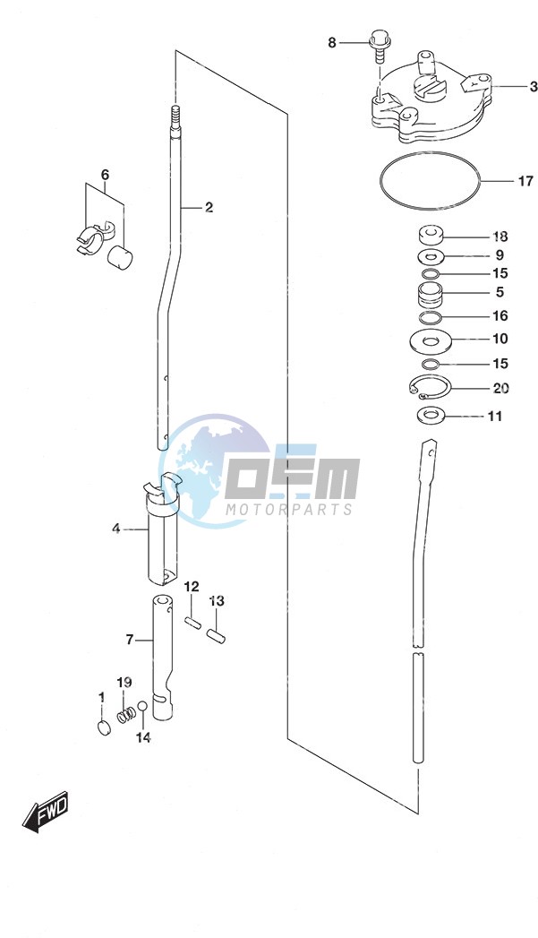 Shift Rod High Thrust