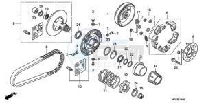 FJS400D9 F / CMF drawing DRIVEN FACE