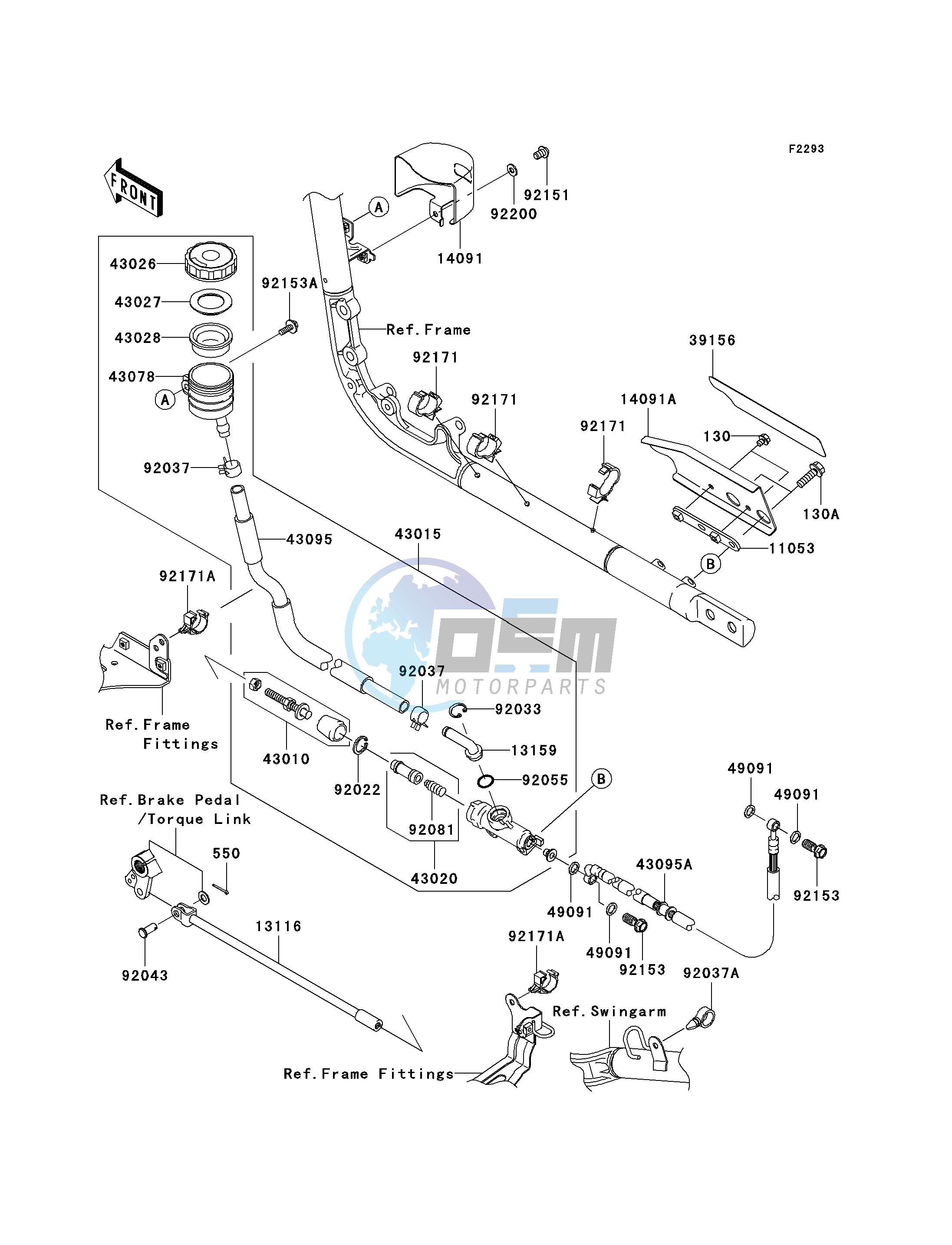 REAR MASTER CYLINDER