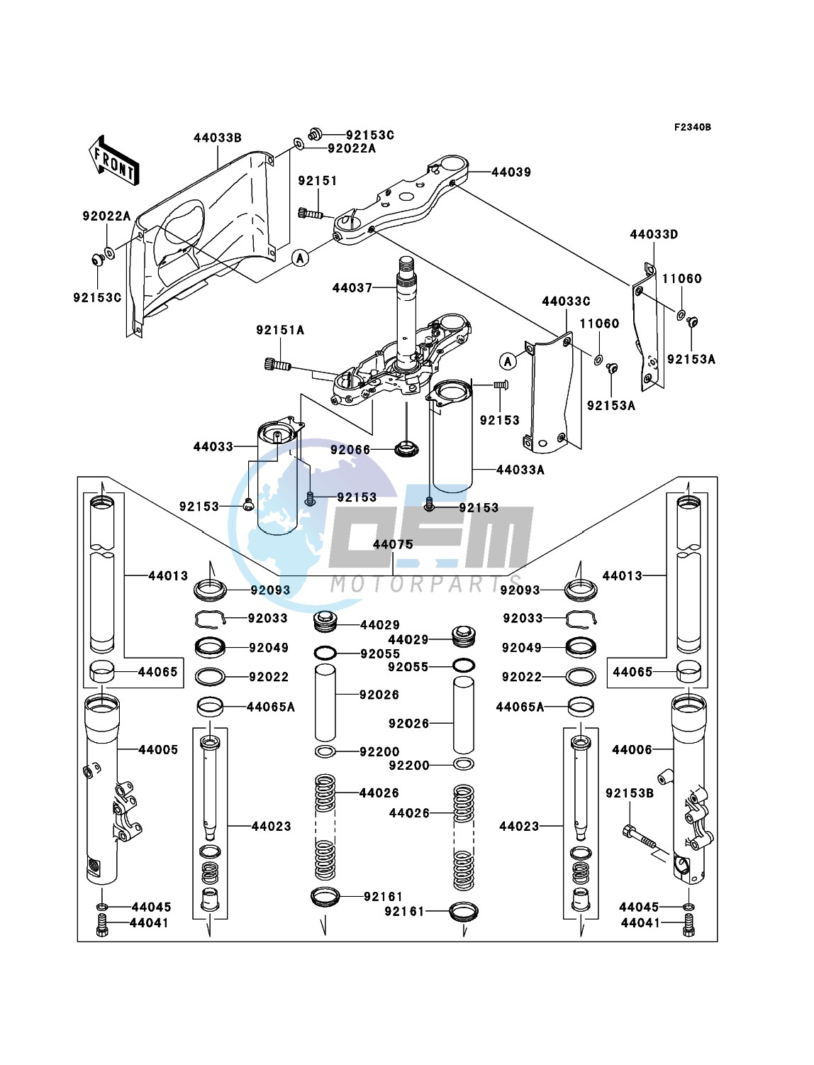 Front Fork(JKBVNT60AAA015116-)