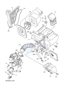 TT-R125 TT-R125LWE (19CT 19CU) drawing INTAKE