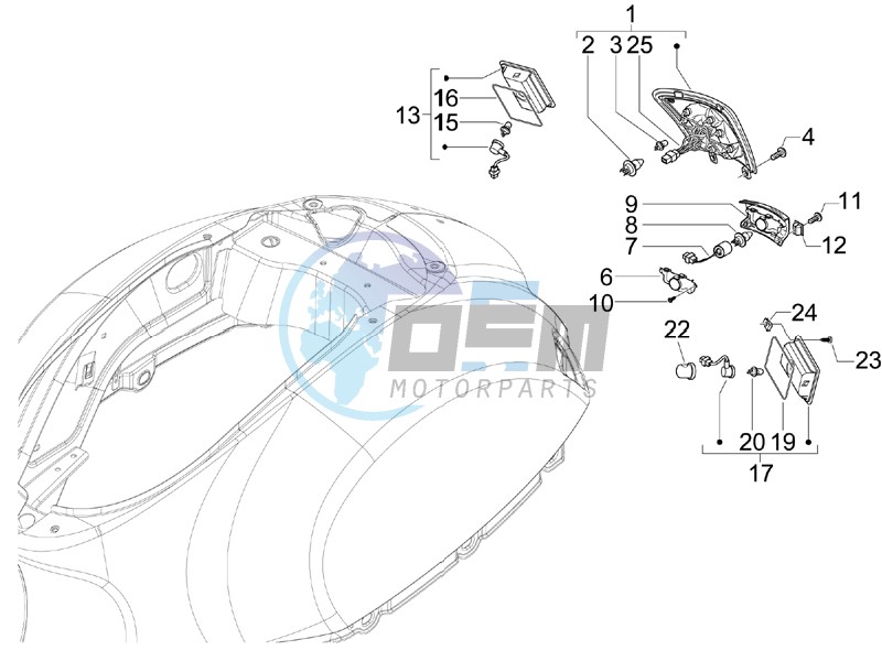 Tail light - Turn signal lamps