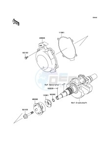 KVF650 4x4 KVF650D9F EU GB drawing Recoil Starter(-VF650AE640351)