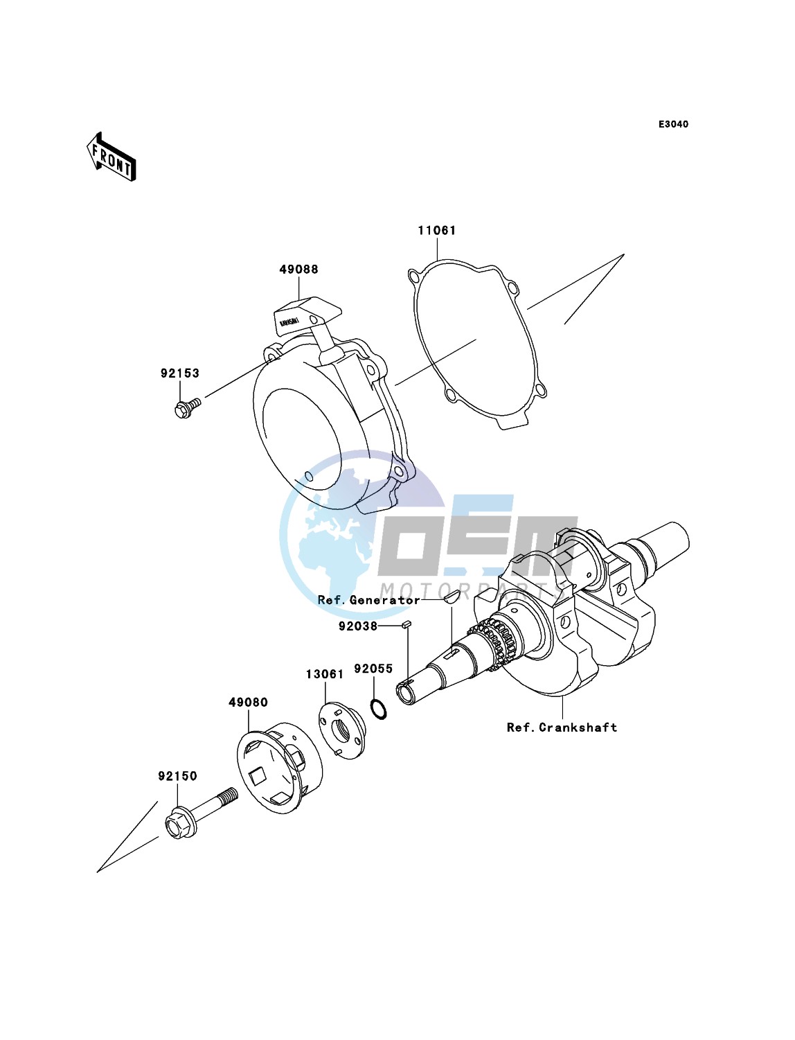 Recoil Starter(-VF650AE640351)