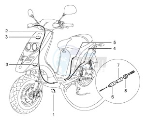 Typhoon 50 (USA) USA drawing Throttle Transmission