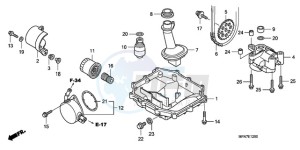 CB1000RA9 Australia - (U / ABS) drawing OIL PAN/OIL PUMP