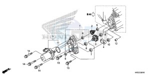 TRX420FA1F TRX420 Europe Direct - (ED) drawing CONTROL MOTOR