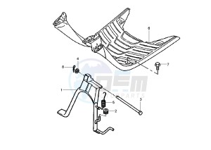 BW'S ORIGINAL 50 drawing FOOTREST -STAND