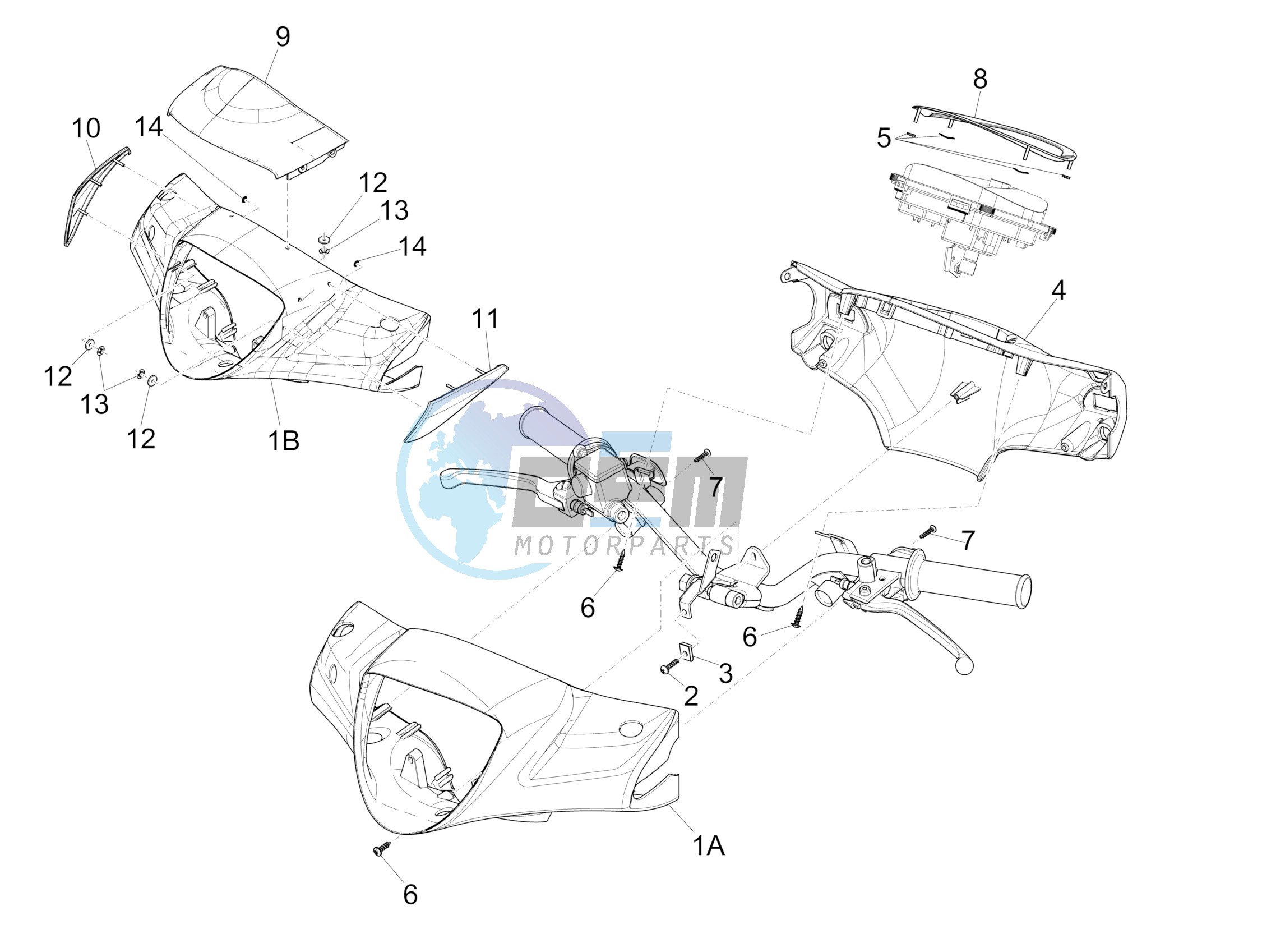 Anti-percolation system