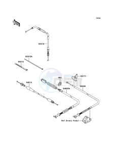 KVF750_4X4 KVF750D8F EU GB drawing Cables