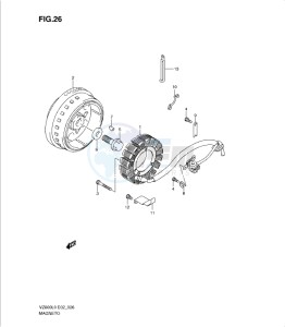 VZ800L0 drawing MAGNETO