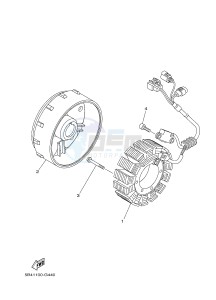 YXM700E YXM70VPXH VIKING EPS (B42F) drawing GENERATOR