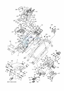 MT-10 MTN1000 (B5Y1) drawing FENDER