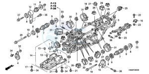 TRX680FA9 Australia - (U) drawing FRAME BODY