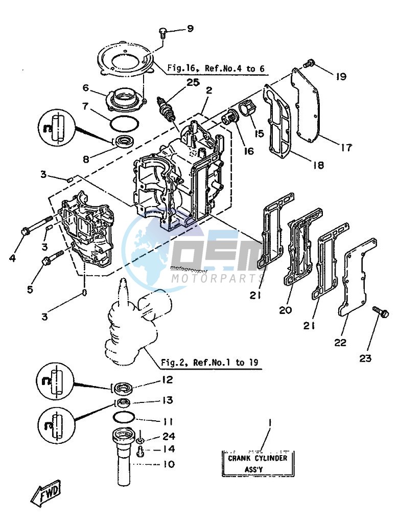 CYLINDER--CRANKCASE