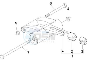 Liberty 50 2t drawing Swinging arm