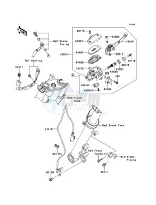 ER-6n ABS ER650DBF XX (EU ME A(FRICA) drawing Front Master Cylinder