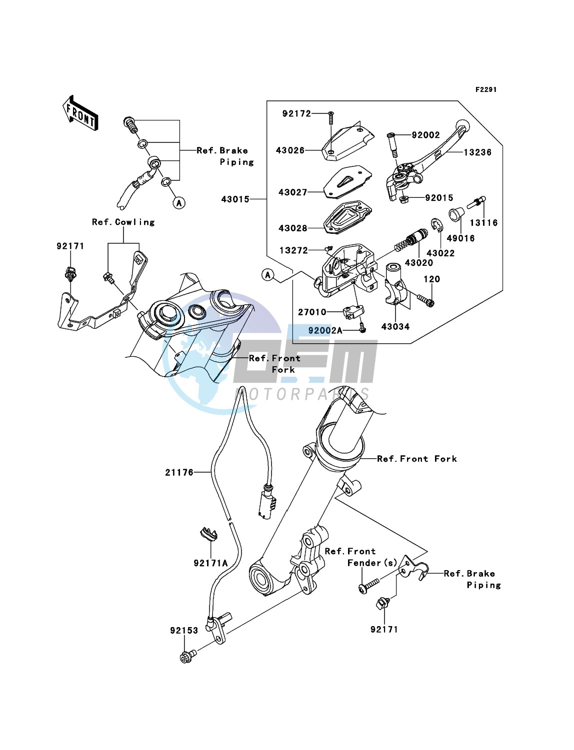 Front Master Cylinder