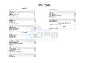 YFM450FWAD YFM45FGPHB GRIZZLY 450 EPS HUNTER (1CTG 1CTH 1CU9) drawing .6-Content