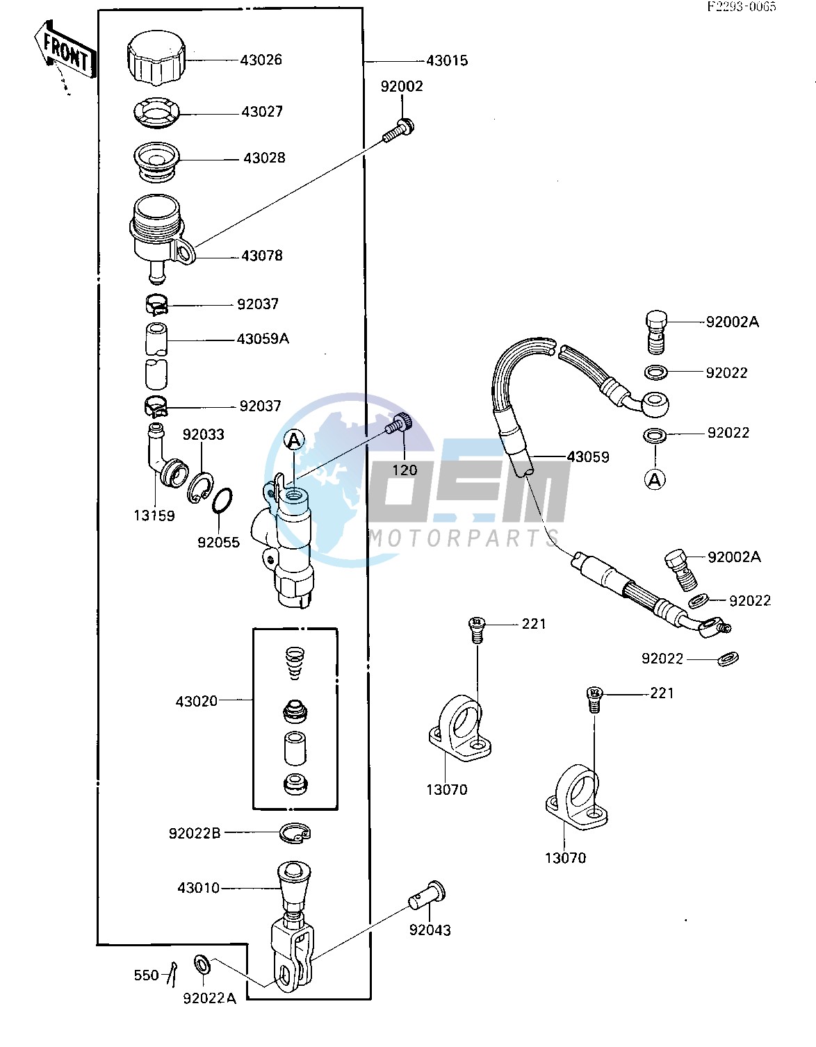 REAR MASTER CYLINDER