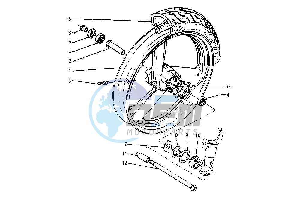 FRONT WHEEL