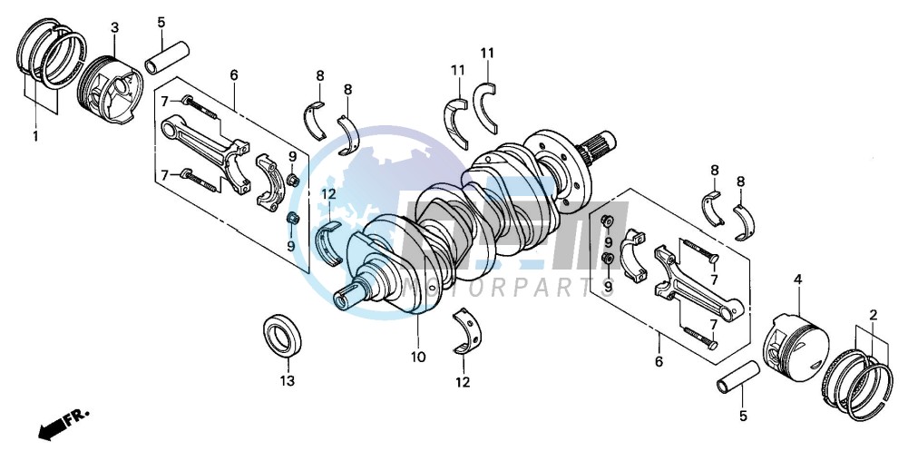 CRANKSHAFT/PISTON