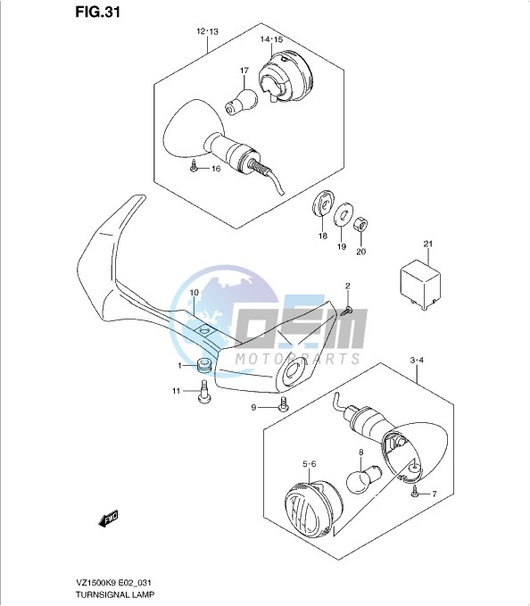 TURNSIGNAL LAMP