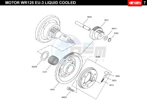 RS3-125-NAKED-ORANGE drawing STARTER CLUTCH  EURO3