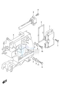 DF 150 drawing Rectifier/Ignition Coil (Model: TG/ZG)