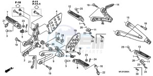 CBR600RRA Korea - (KO / ABS) drawing STEP