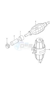 DF 150 drawing Fuel Hose