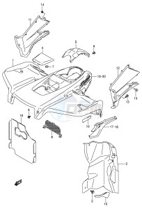 LT-A700X (E17) drawing FRONT FENDER