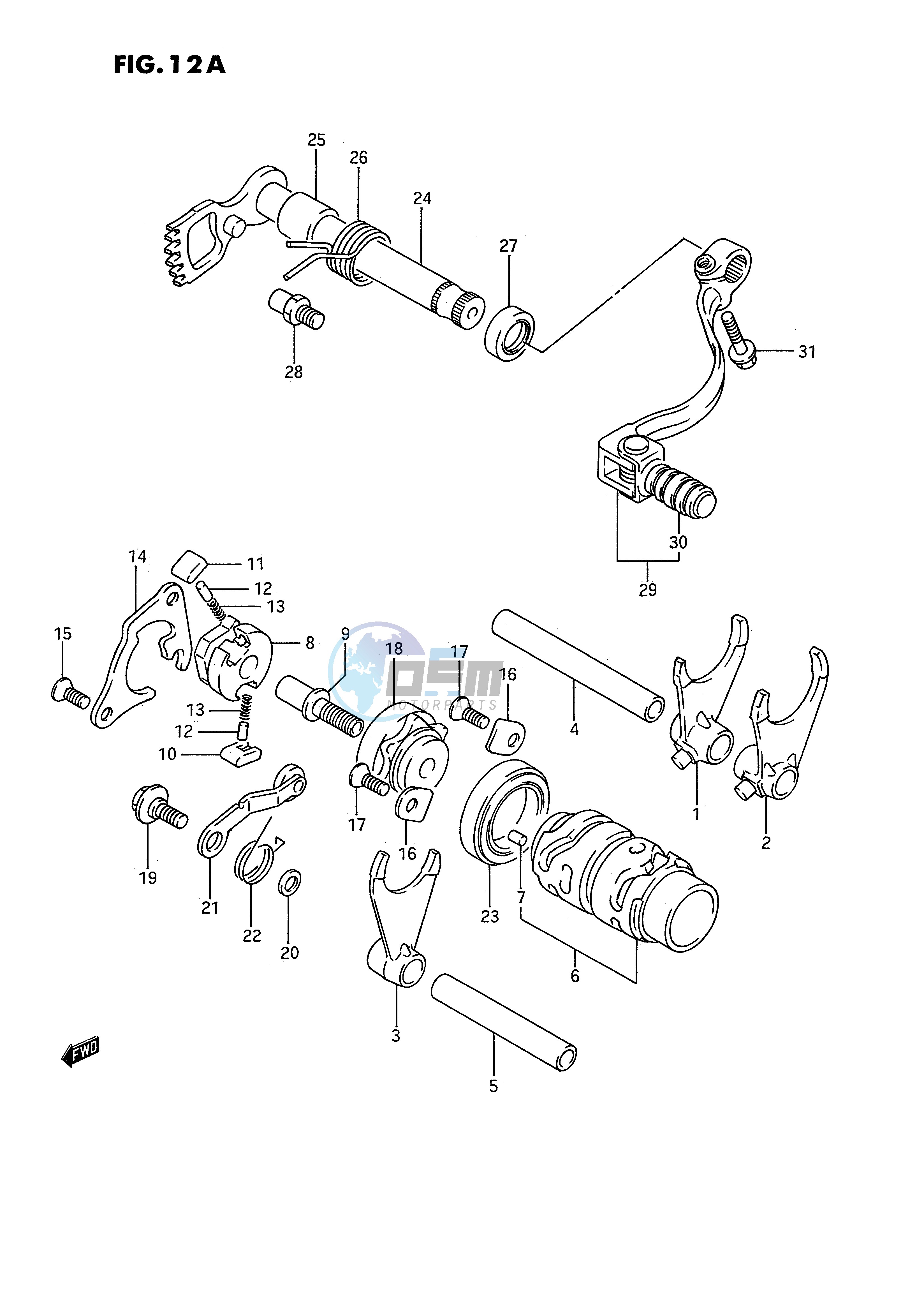 GEAR SHIFTING (MODEL K L M N P R S)