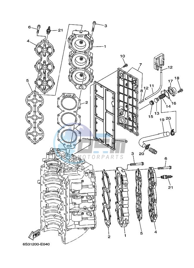 CYLINDER--CRANKCASE-2