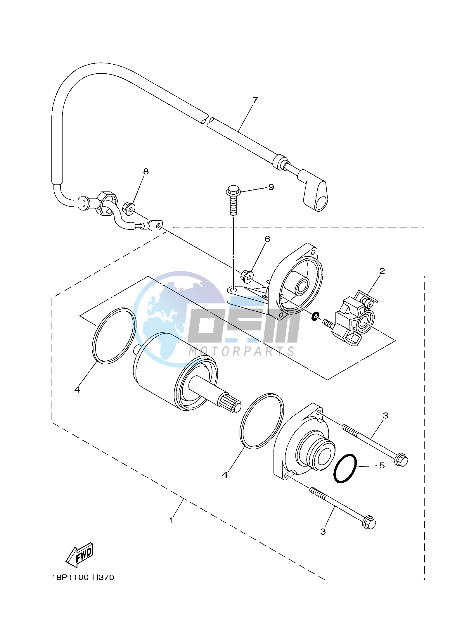 STARTING MOTOR