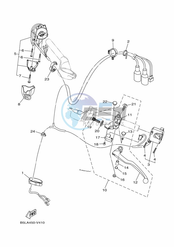 HANDLE SWITCH & LEVER