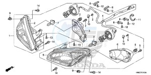 TRX680FAH Europe Direct - (ED) drawing HEADLIGHT