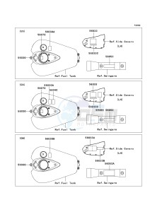 VN 1600A A[VULCAN 1600 CLASSIC] (A1-A3) [VULCAN 1600 CLASSIC] drawing LABELS