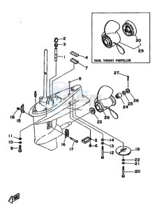 25J drawing LOWER-CASING-x-DRIVE-2