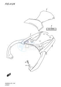 DL650X ABS V-STROM EU drawing CARRIER