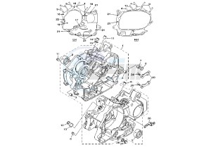 XVS DRAG STAR 650 drawing CRANKCASE