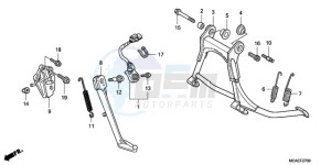 GL1800A Australia - (U) drawing STAND