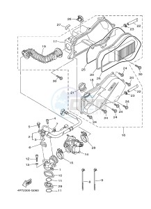 XC125E VITY (4P7A) drawing INTAKE