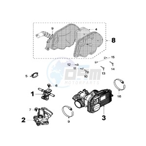 SAT 250 drawing INJECTIE SYSTEM