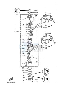 9-9F drawing CRANKSHAFT--PISTON