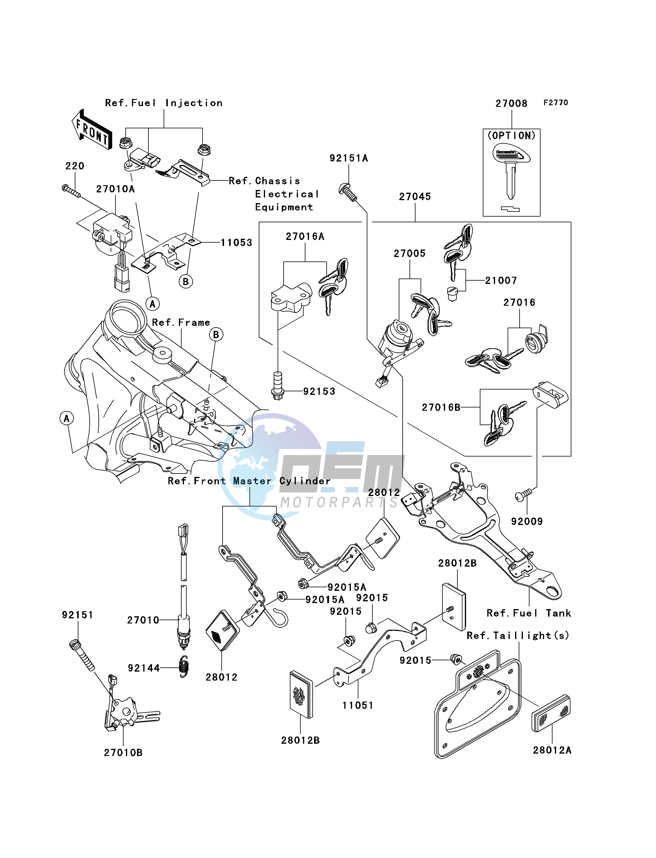 IGNITION SWITCH_LOCKS_REFLECTORS