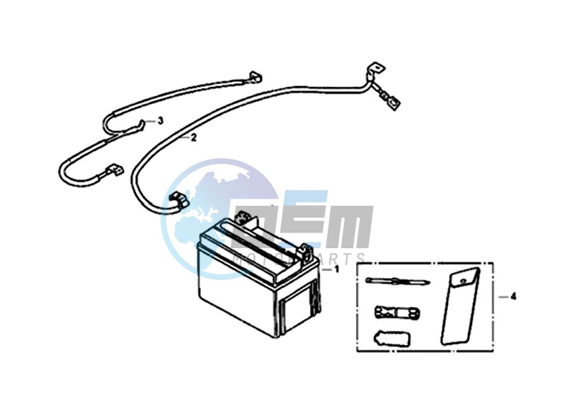 BATTERY / TOOLKIT