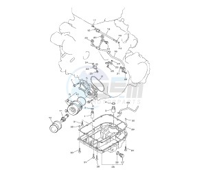 V-MAX 1700 drawing OIL PAN