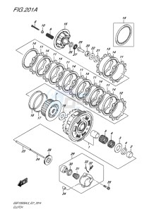 GSF-1250S ABS BANDIT EU drawing CLUTCH