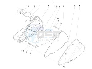 Liberty 50 4T Delivery 2012-14 drawing Air filter